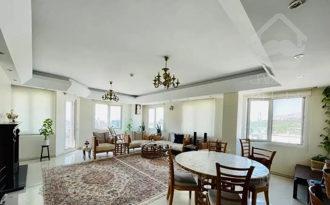 اجاره آپارتمان ۱۲۰ متری ۲ خوابه در امانیه