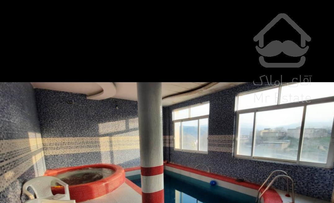 ویلا استخر اب گرم بیلیارد دار رو به منظره