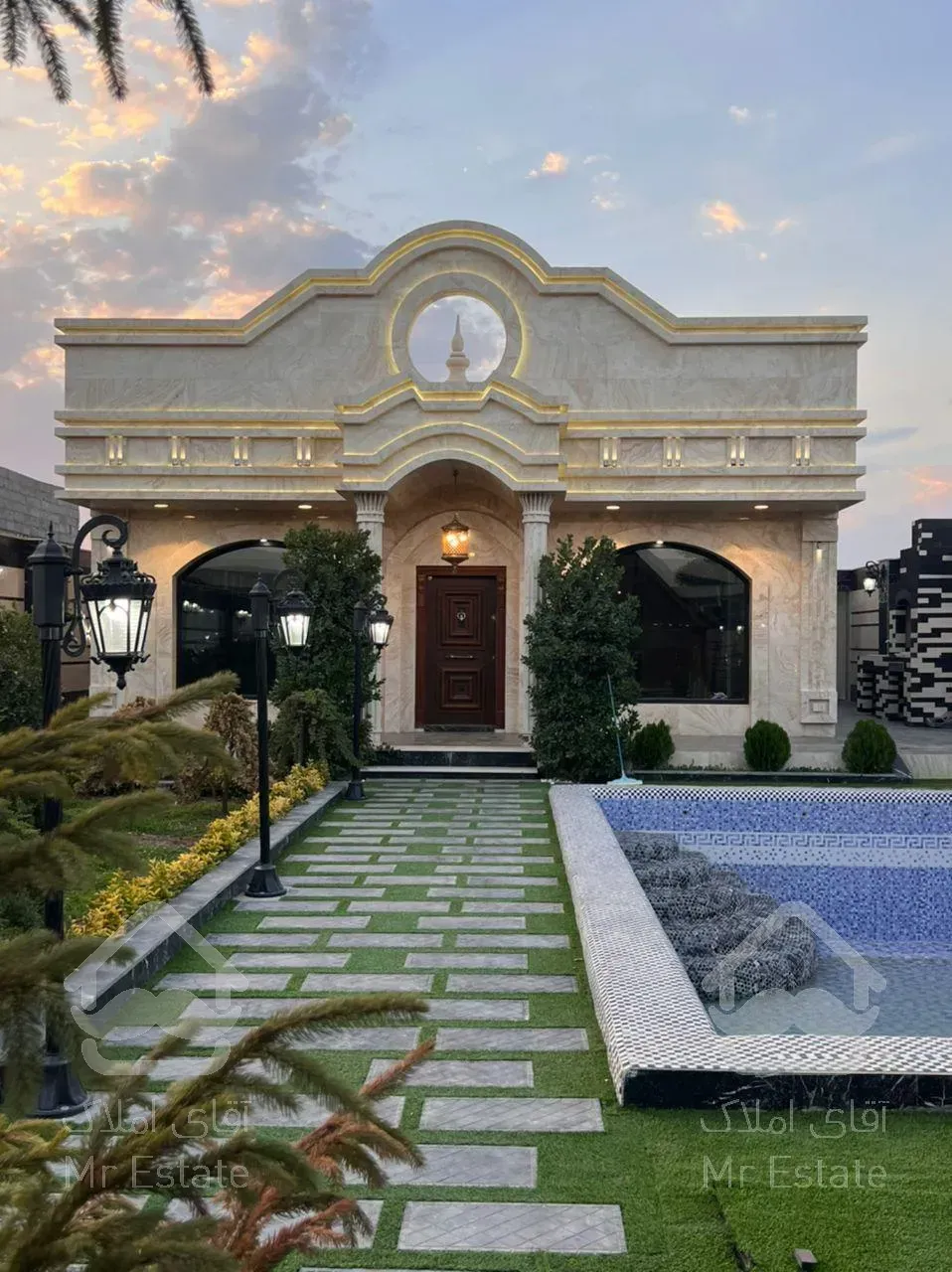 فروش باغ ویلا لوکس و مجلل 2 خوابه