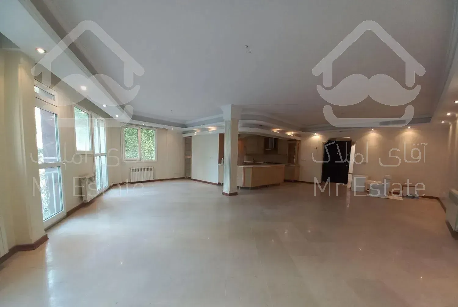 باغ فردوس ۱۸۷متر ۳ خواب با نور