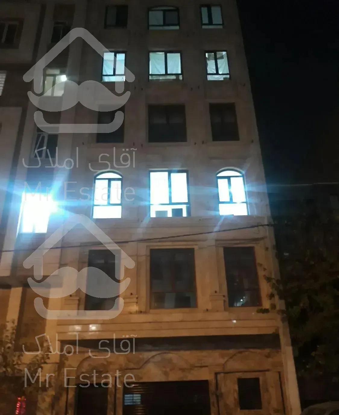 رهن آپارتمان نوساز تک واحدی طبقه دوم