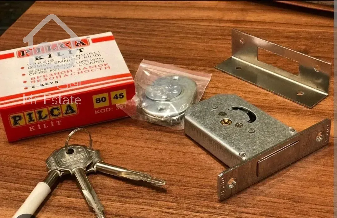 قفل ایمنی ( ضدسرقت کردن درب قدیمی واحد ها )