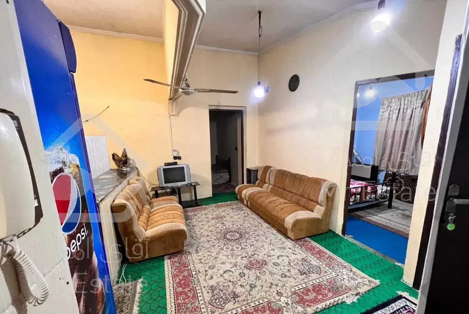 اجاره سوییت دوخوابه کولردار. نور.   کد ۱