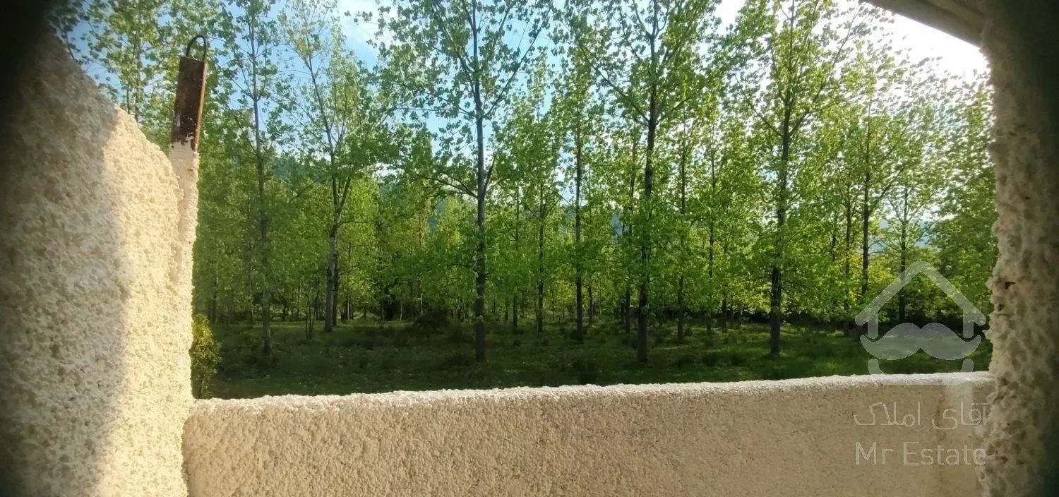 ویلا جنگلی ۱۵۰ زمین ۸۰ بنا نزدیک جنگل