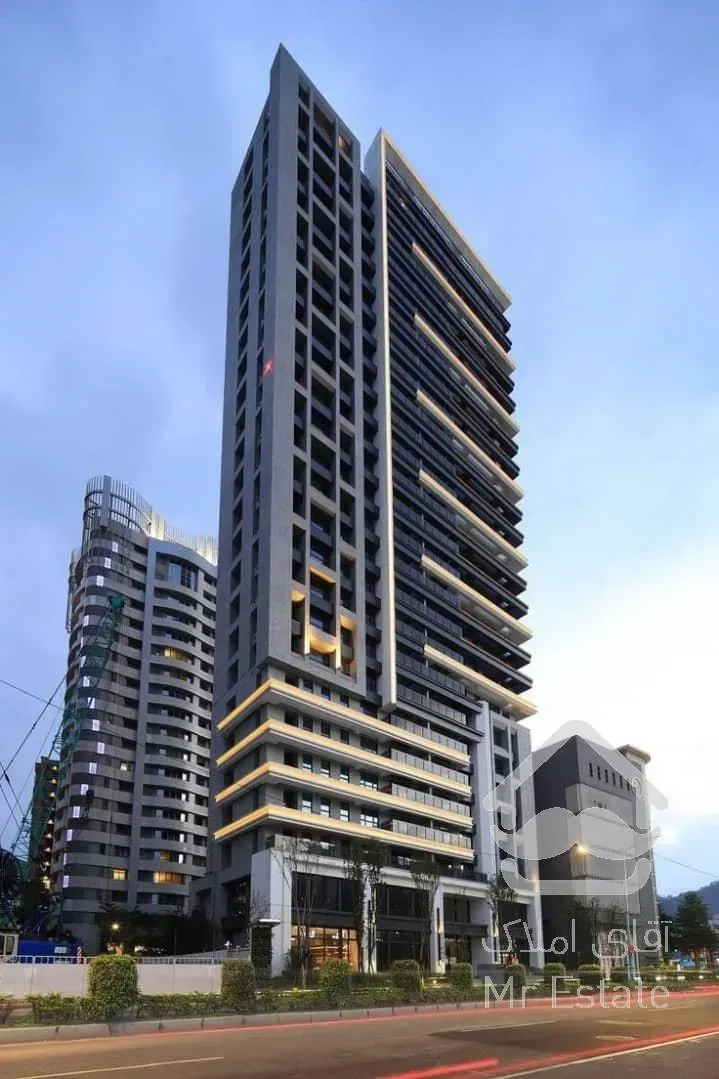 برج مجلل.ویو ابدی اپارتمان ۱۳۰ متری سه خوابه