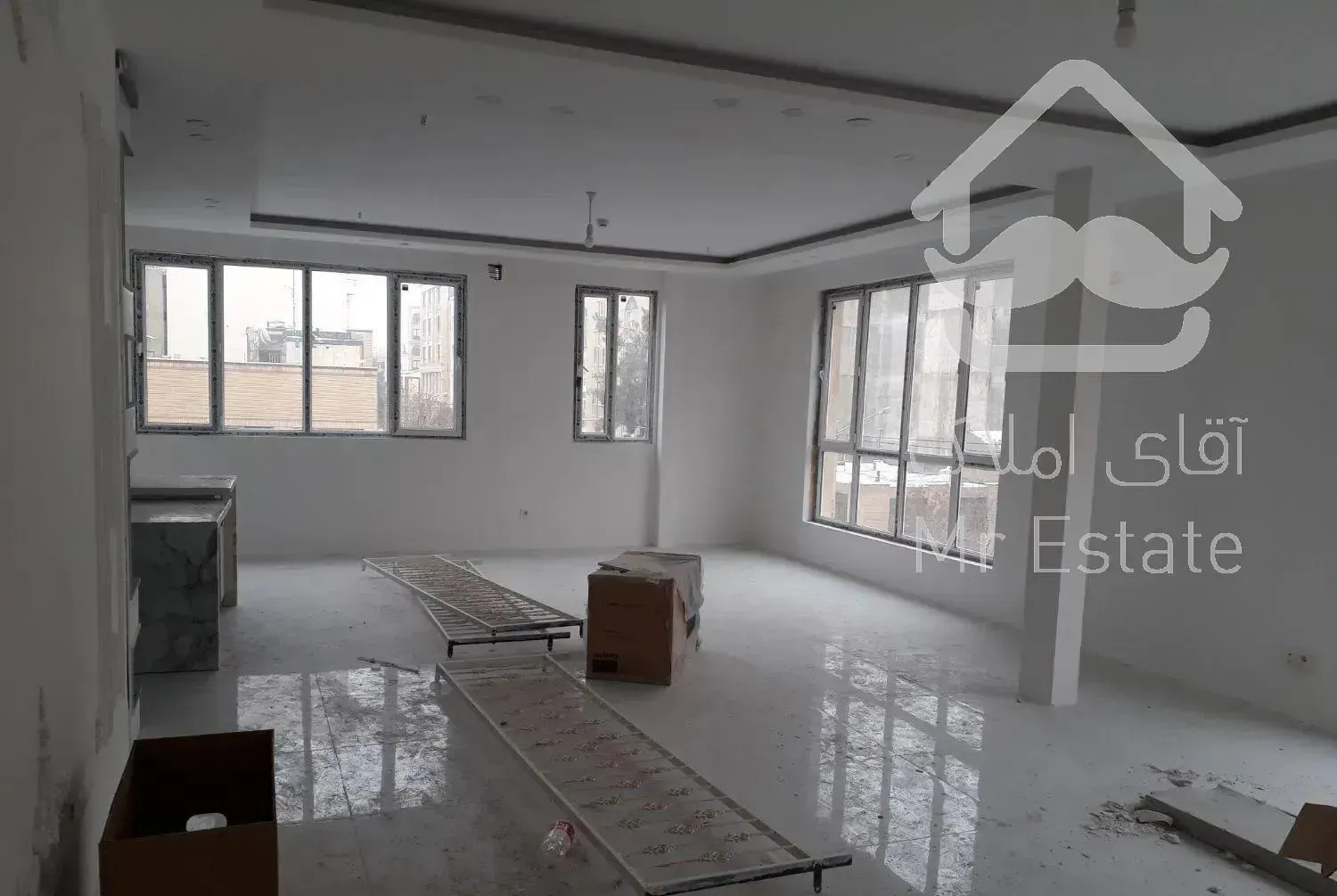 155 متر دو نبش تماما پنجره نورانی*لاندری واش*