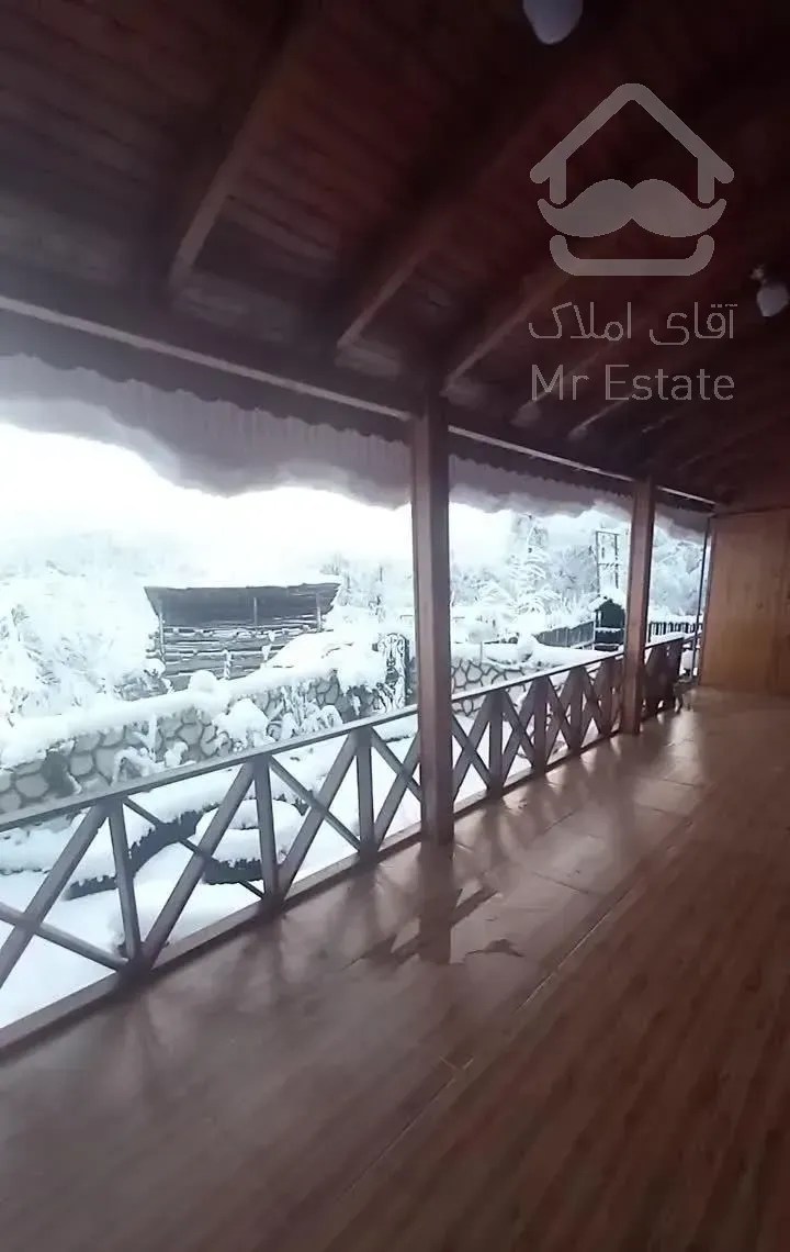 ویلا جنگلی شیک و زیبا  با شرایط عالی