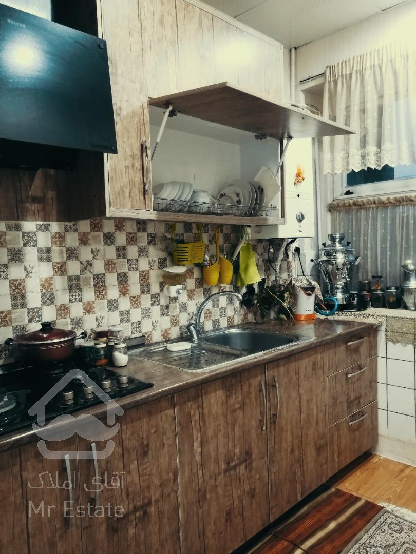 ۱۱۵متر خوش نقشه سالن و اتاقها پرده خور.آلاله شرقی