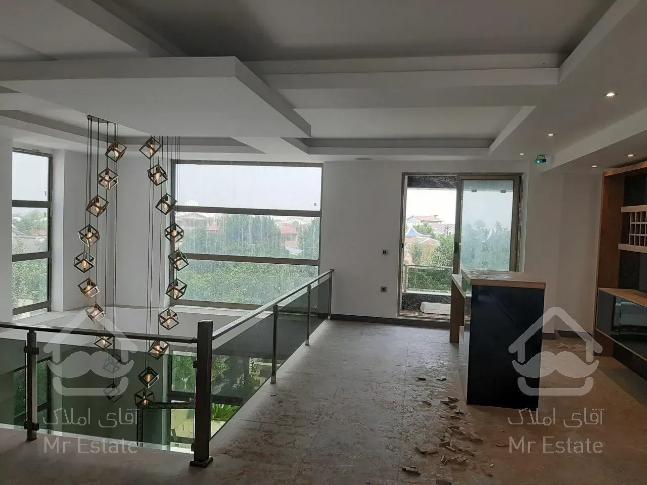 ٥٥٠ متر ويلا تريپلكس با روف ويوي ابدي كوه و جنگل