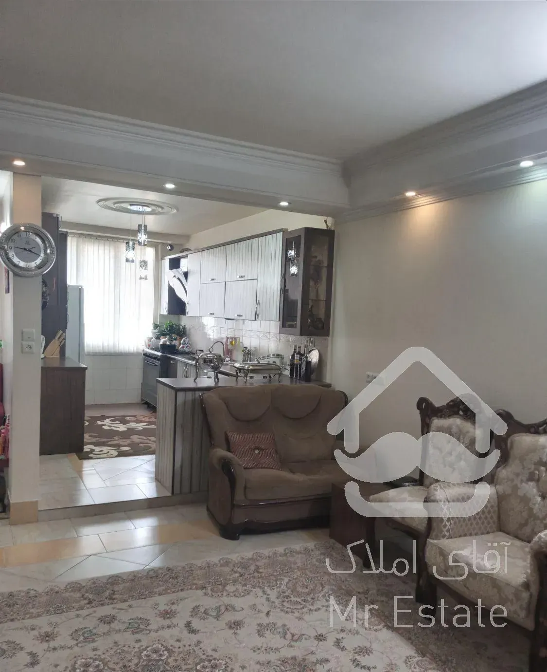 ۸۶ متر ۲ خوابه ۳۷ متر قدرالسهم زمین