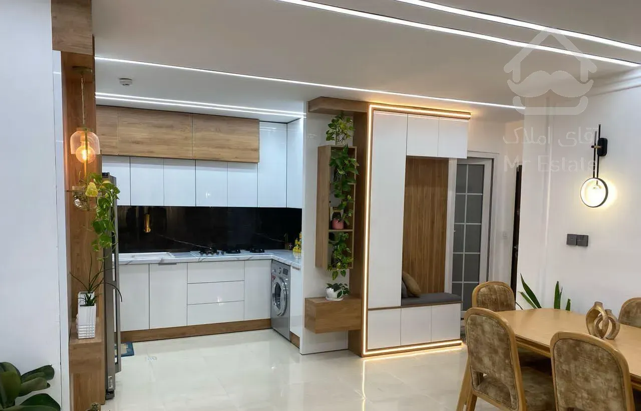 2 خواب 100 متری / فول امکانات + دیزاین / داماهی