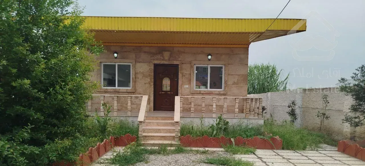 ویلا باغ فلت با تراس بزرگ قابل چیدمان