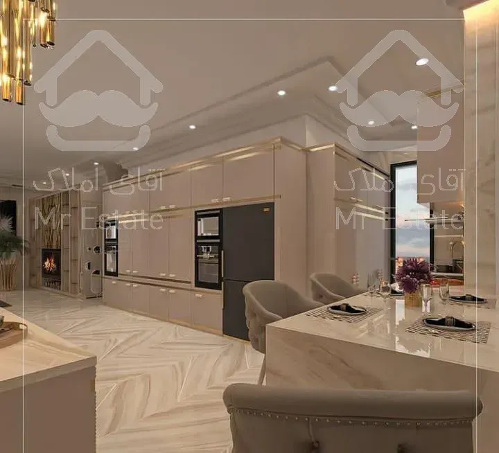 ۱۴۰متر/۲نبش/برج مجلل رونیکا پالاس/چشم اندازی از دروازه بهشت