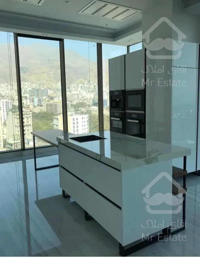 آپارتمان ۳۰۰متر نیاوران ۴خواب تراس فول مشجر نوساز