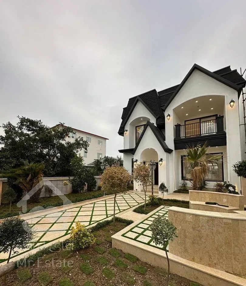 کاخ ویلا نما انگلیسی/دبل روف/استخر و هوشمند