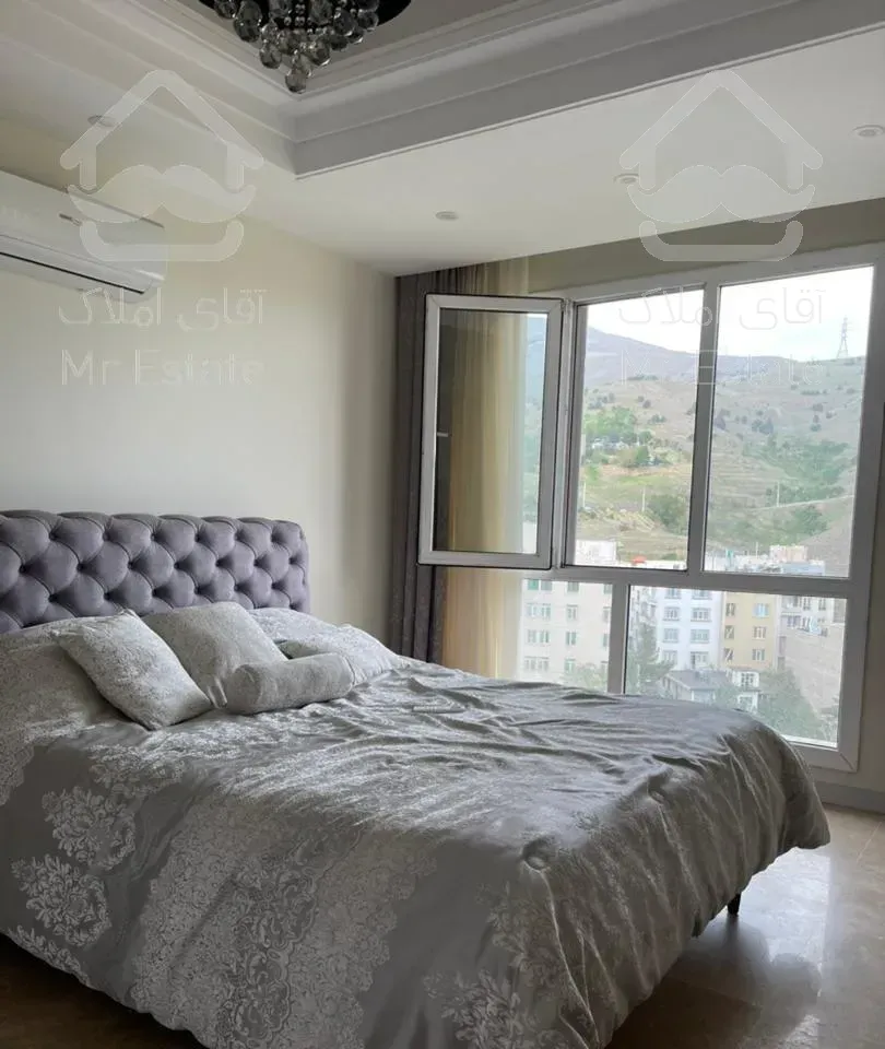 ۹۰متر آپارتمان دوخوابه طبقه ۹ برج ویو کامل کوهستان