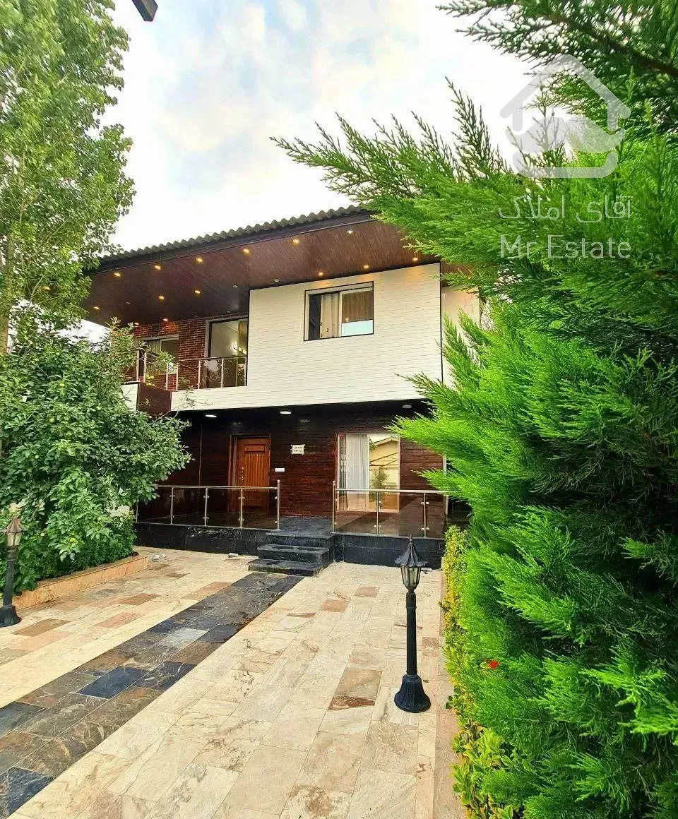 ویلا مشجر350متر مشجر بادرختان میوه دردوقدمی جنگلی