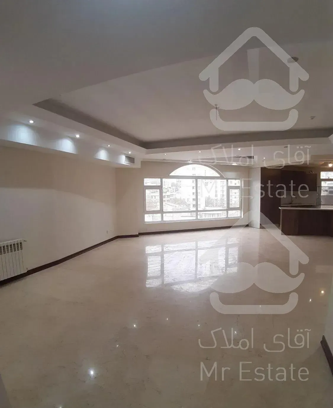 فرمانیه غربی ۱۶۰متر ۳خواب . تک واحدی . ویودار