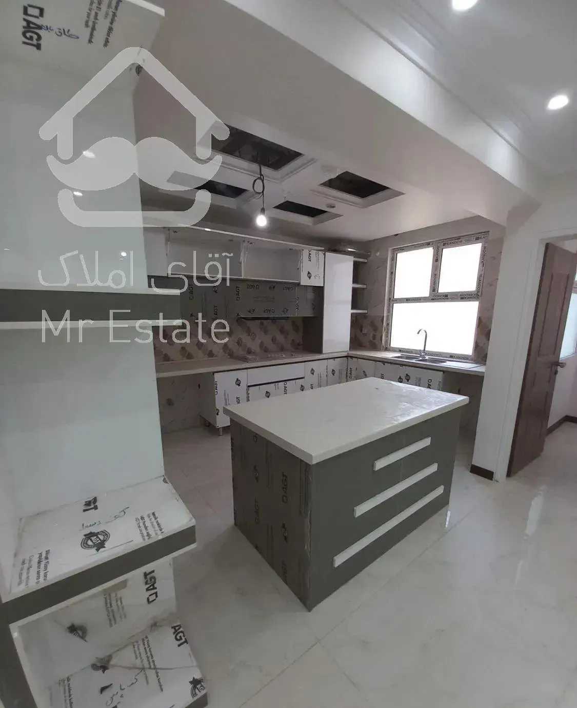 ۱۰۰ متر دو خواب فول کلید نخورده قابل تبدیل