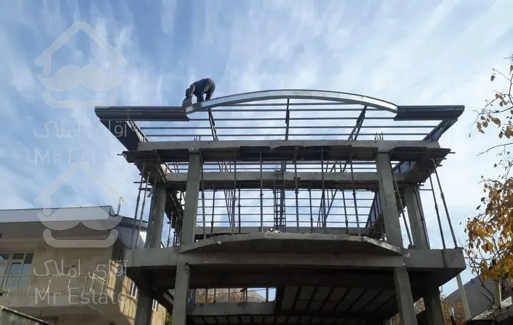 اجرای شیروانی سقف ویلا سوله آردواز آلاچیق