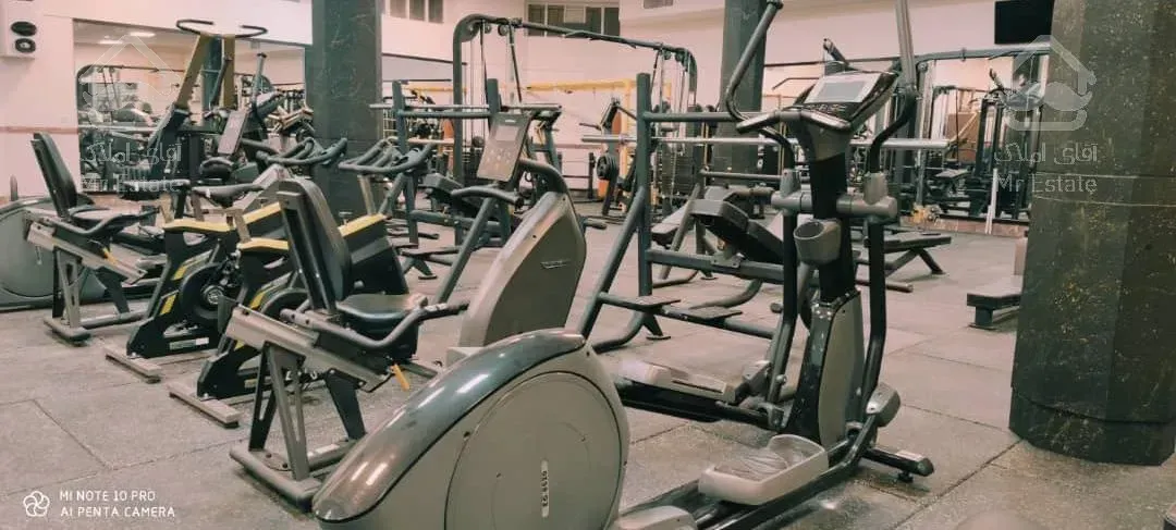 ۴۵۰متر باشگاه بدنسازی با تجهیزات کشور کره