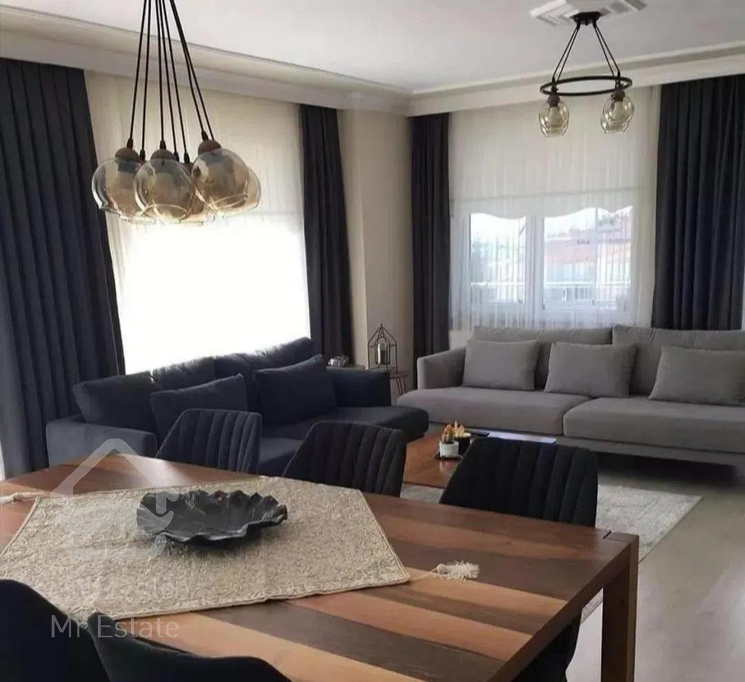 121 متر/2 خواب/سالن کاملا مربع و سراسر پرده خور