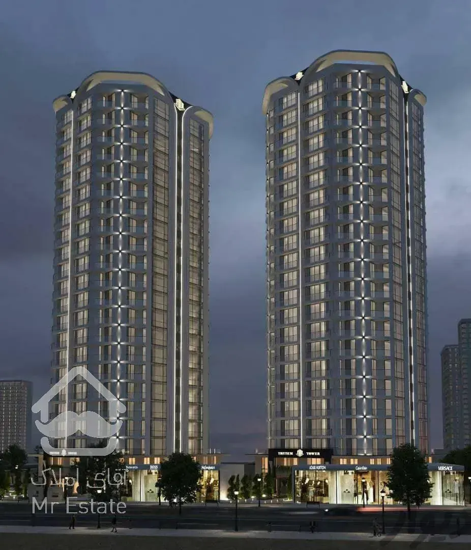 برج باغ ویژن/۱۰۰متر۲خ/وامدار/سرمایه‌گذاری مطمئن/چیتگر