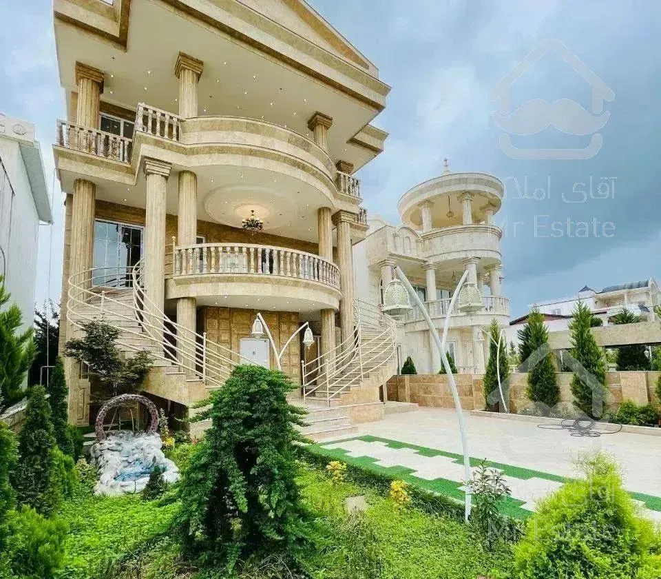 عمارت مبله استخر سونا (٦٠٠مترى ) قابل معاوضه خودرو