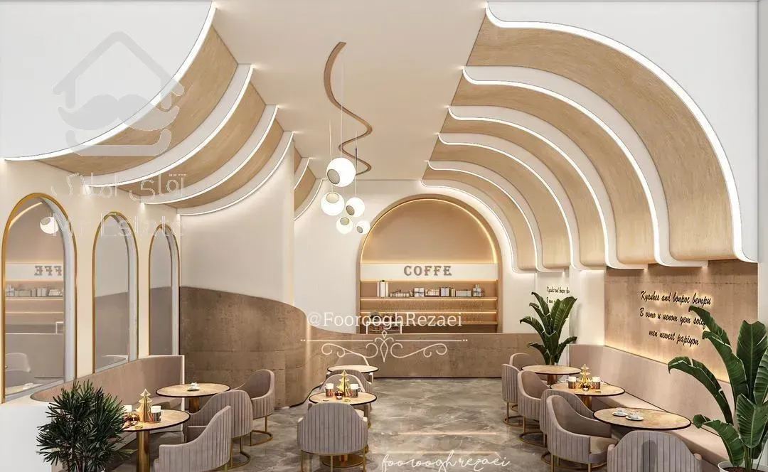 کناف سقف کاذب نور خطی دیوار کناف لاینر