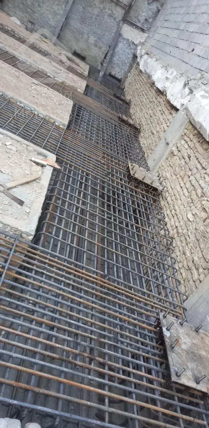 اجرای آرموتور بندی سقف واستخر بتونی