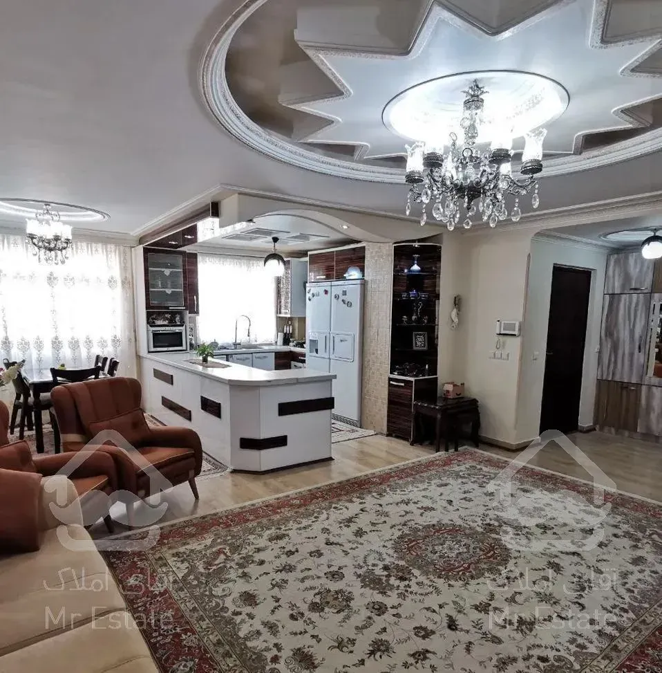 ۱۰۵ متری ۲ خوابه در شهرک نگین ساحل ( شمال دریاچه )