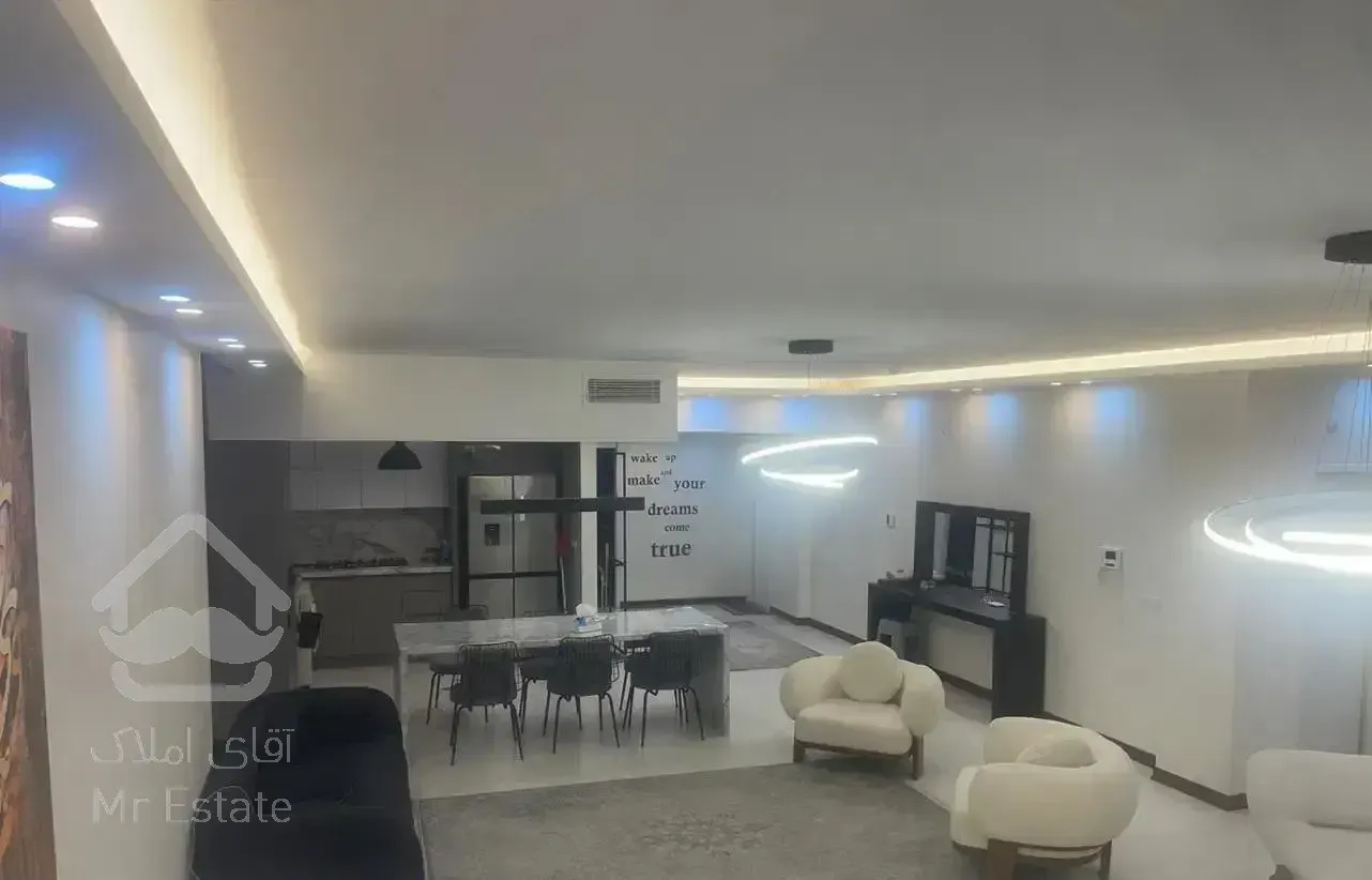 ۱۲۵ متر ۲ خواب خوش نقشه کوهک