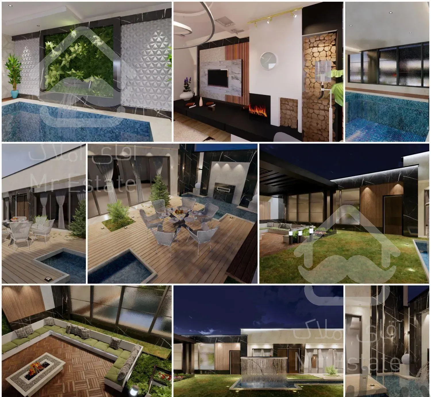 طراحی پلان نما داخلی نقشه برداری بازسازی اجرا