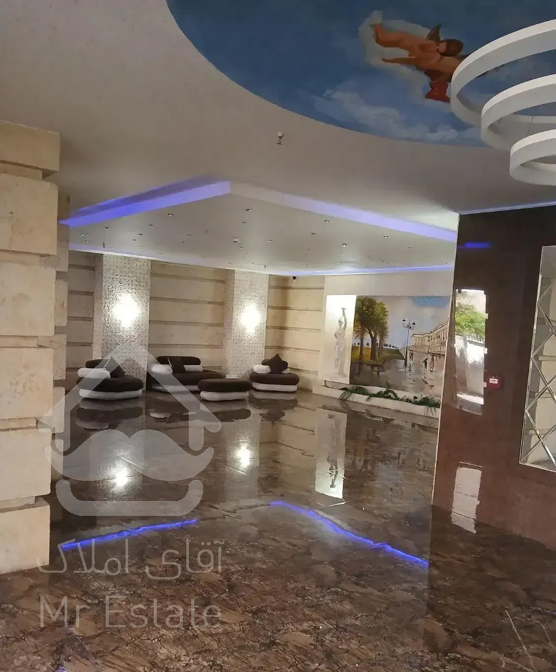 ۱۰۷ متر دو خواب فول پرده خطی شمال فردوس شرق