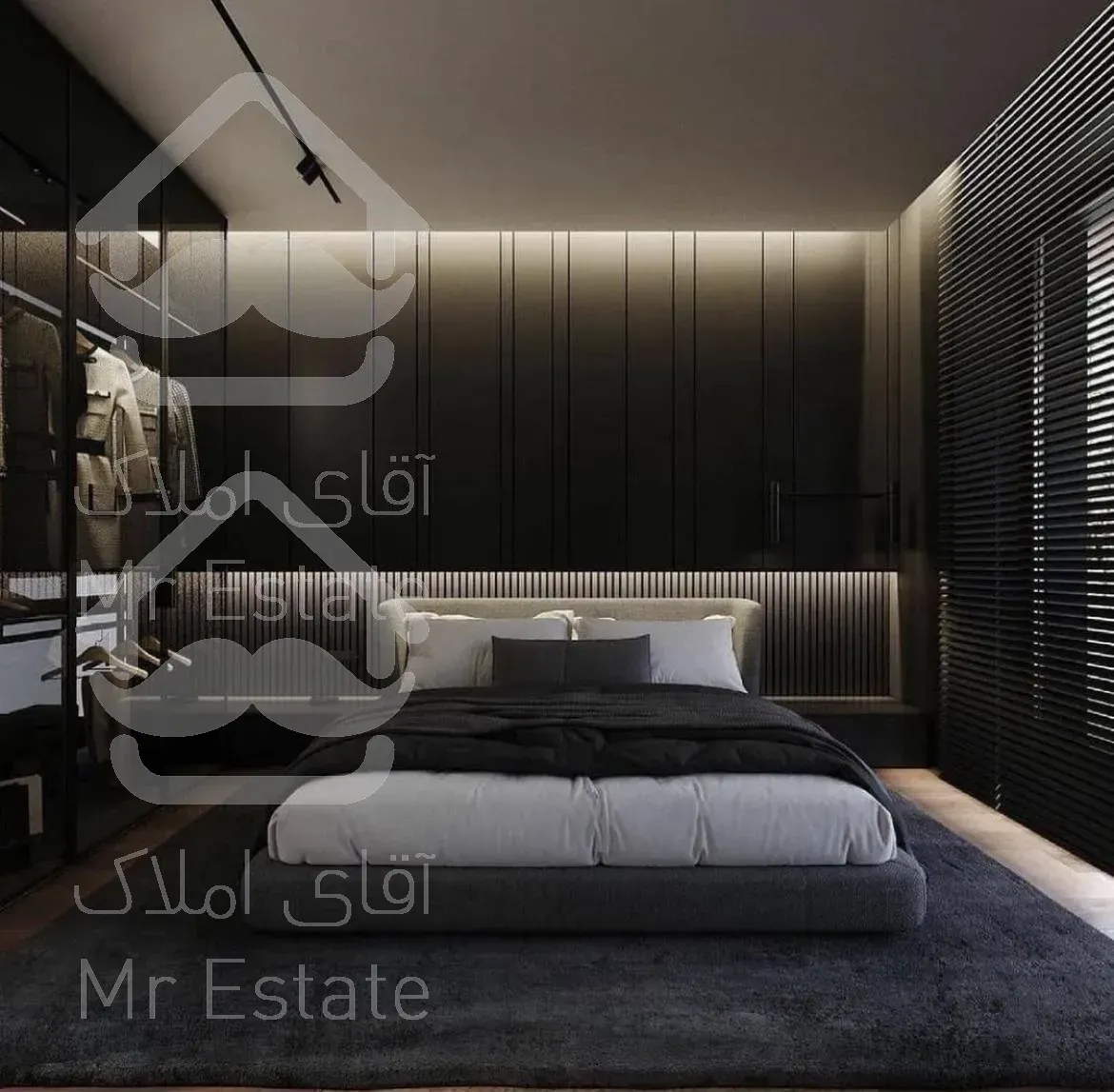 ۱۵۴متر * ولنجک* ویو ابدی بدون مشرف/مارکدار