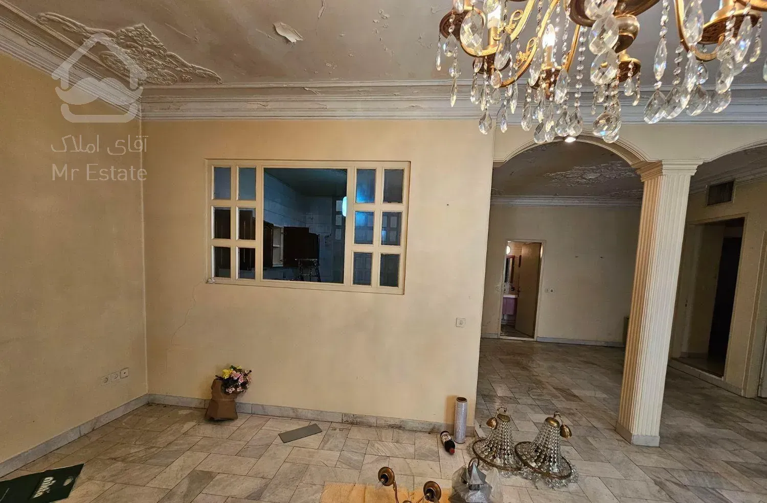 فروش آپارتمان ۱۰۵ متری ۲ خوابه همکف دولت