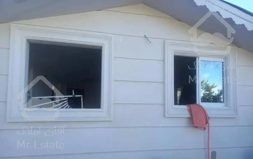 سیمانکاری سیاه و سفید و نما رومی