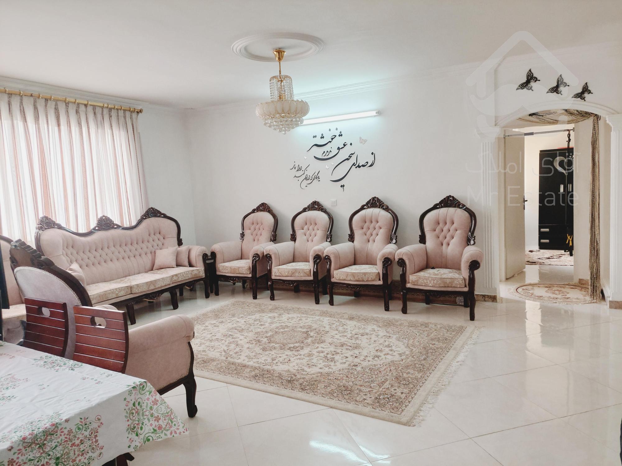 دوخوابه،سندشش دانگ ملکی با پارکینگ و آسانسور