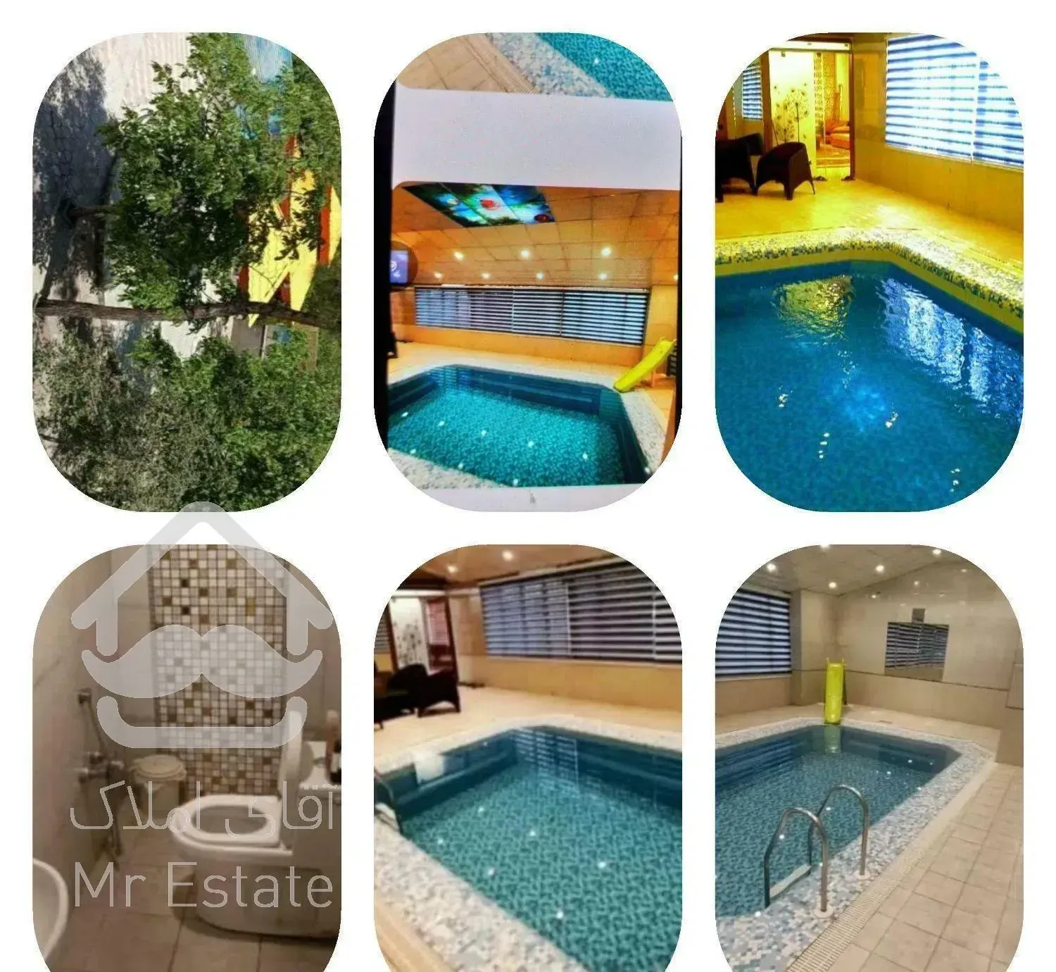 ویلای استخردارسرپوشیده ی آب گرم در شاهنامه