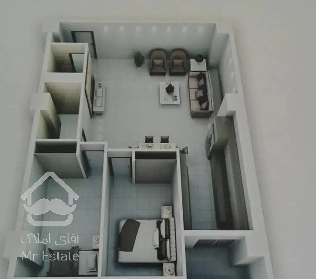 برج مجلل بام پونک ۸۴ متری دو خوابه اجاره