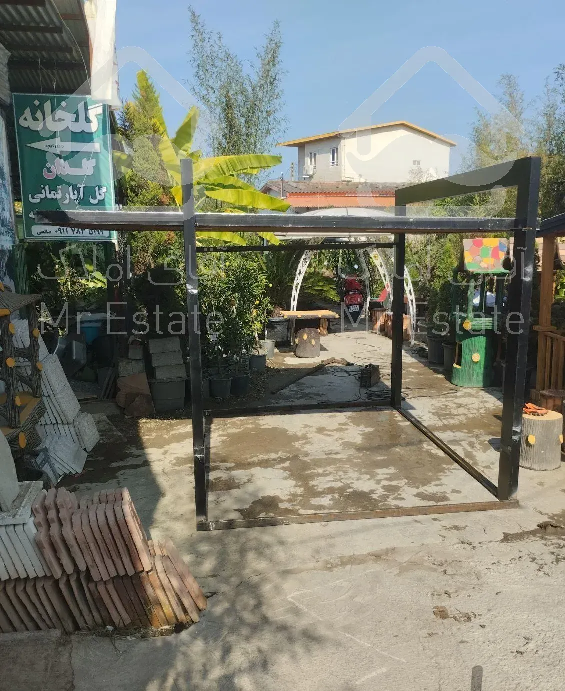 آلاچیق فلزی پیش ساخته