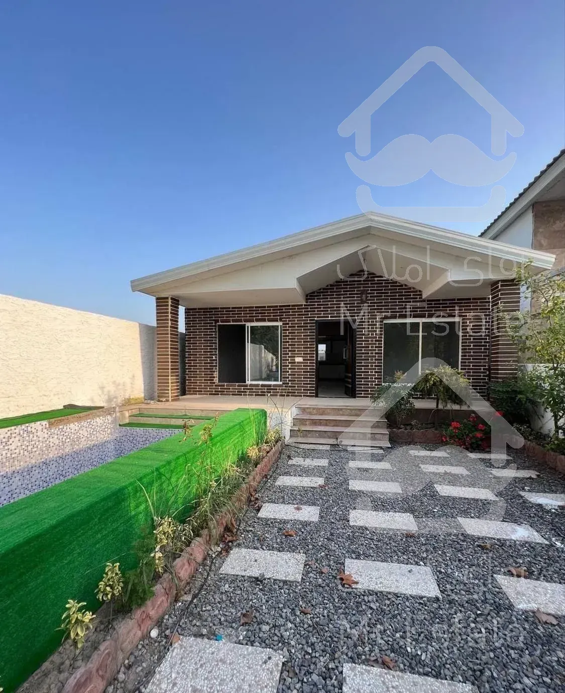 ویلا نما اجری/شهرکی منطقه خوشنشین/استخر۴فصل