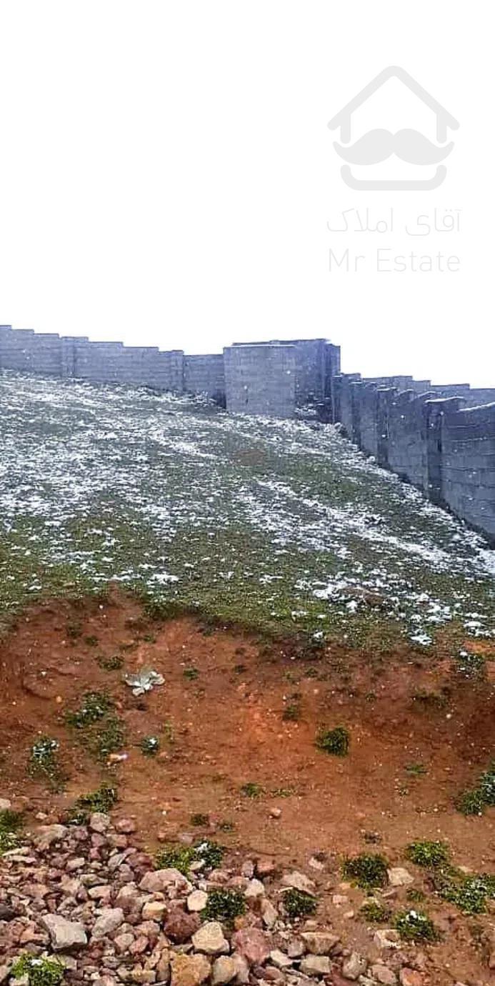 400 متر زمین شهرکی دیوارکشی در سیرگاه (کلاردشت)