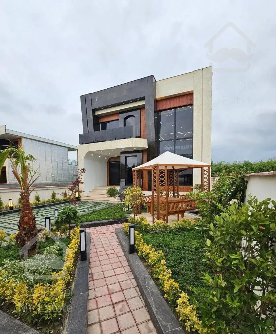 ویلا مدرن۳۷۸متر/پشت پارک جنگل نور