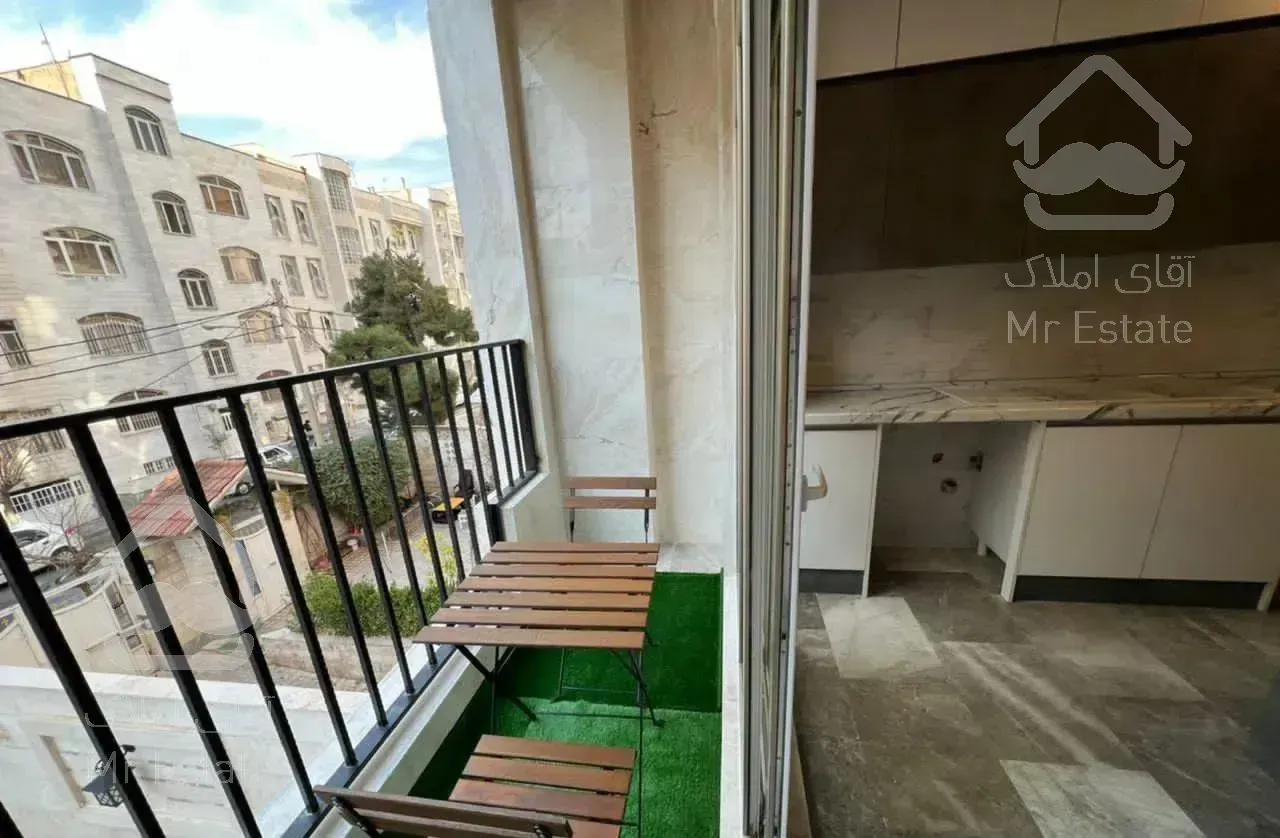 ۱۰۷ متر ۲ خواب نوساز کلید نخورده آلاله شرقی