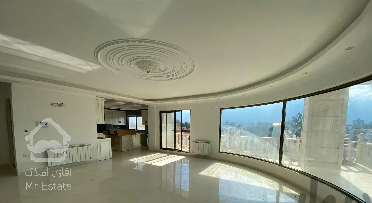 آپارتمان ۱۹۱ متر با ویو به سمت کوه و دریا