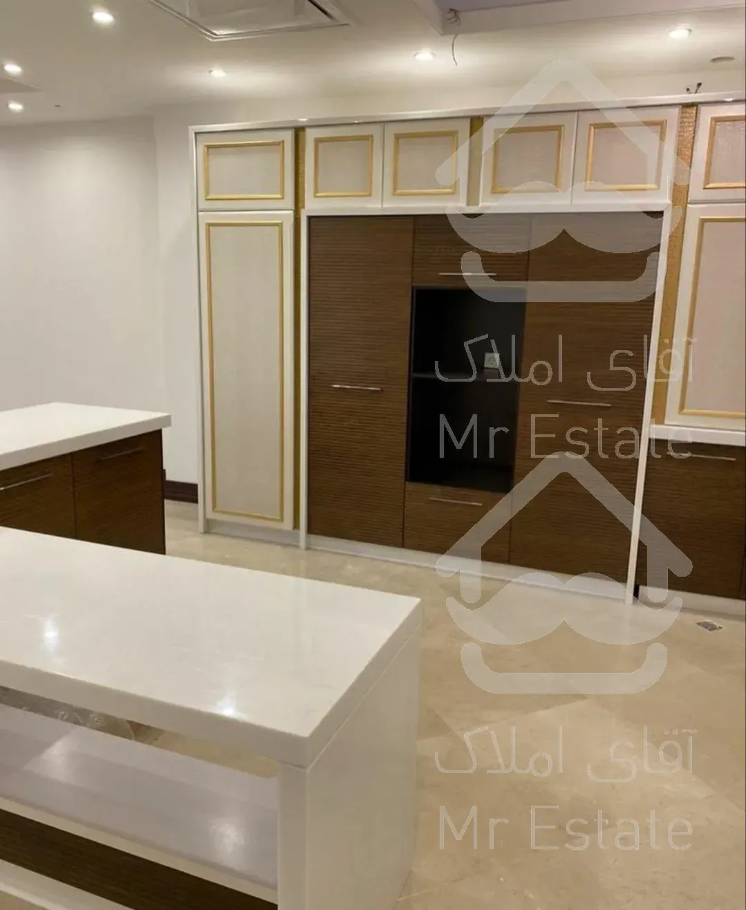 آپارتمان ۱۹۰متر اقدسیه سپند نوساز فول نورگیر