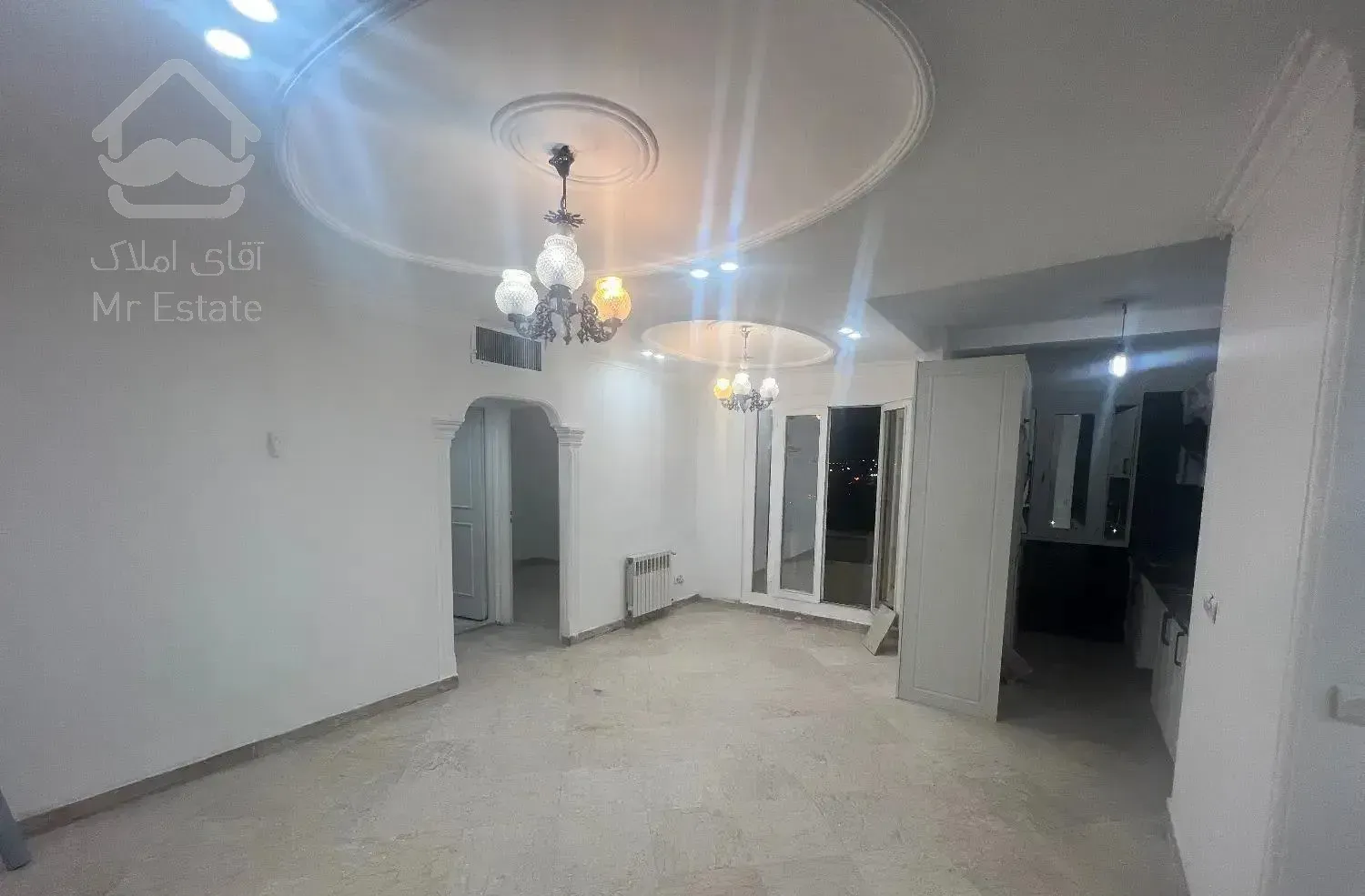 اپارتمان ۶۲ متری/فول امکانت/نورگیر بدون ضعف