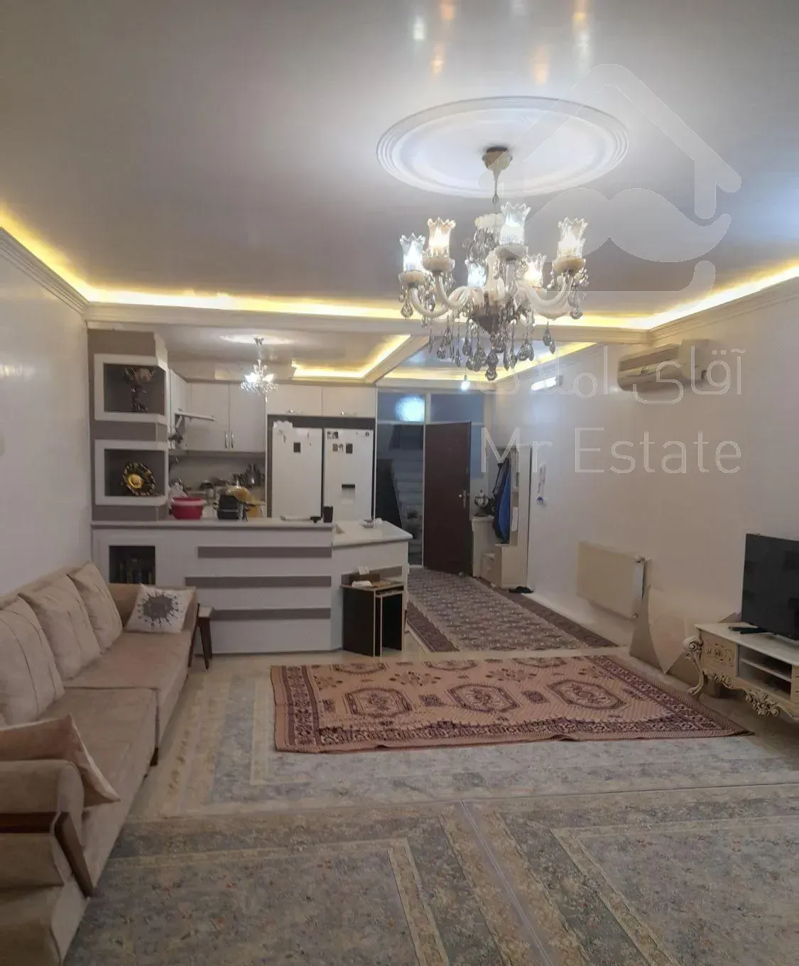 فروش آپارتمان ۱۰۰ متری ۲ خوابه طبقه ۲