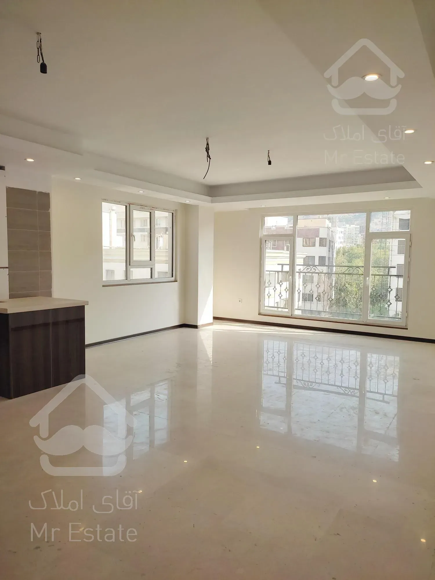 145متر نوساز بدون دیوار مشترک